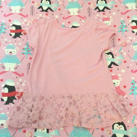 Girls Disney princess short sleeve Lacey shirt. - Picture 5 of 9